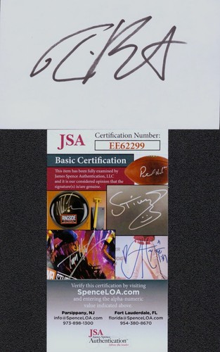 Scheda indice autografo