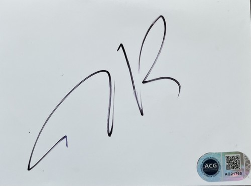 Tim burton signed - tim, card