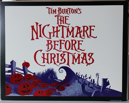 Set carte tim - burton, nightmare