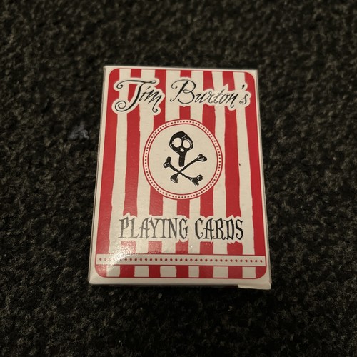 Tim burton playing cards - burton, deck