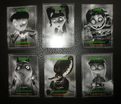 Frankenweenie film set carte - film,